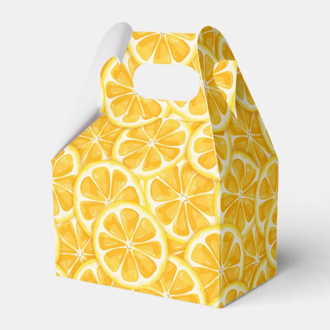 Lemon Favor Box (Front Side)