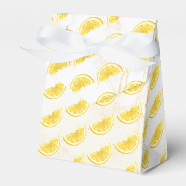 Lemon Favor Box (Front Side)