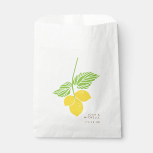 Lemon Favour Bag, Wedding favour bag, shower favou Bag