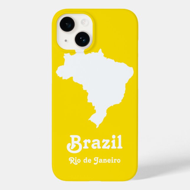 Lemon Festive Brazil at Emporio Moffa Case-Mate iPhone Case (Back)