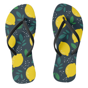 Lemon Flip Flops