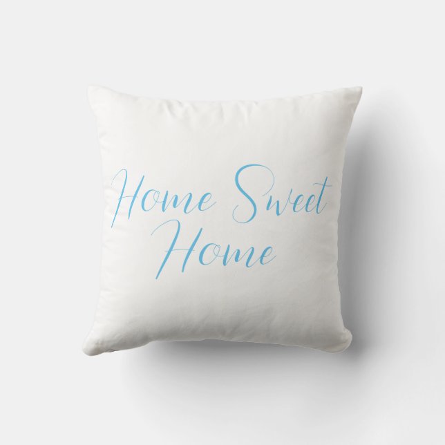 Lemon Floral Delight Personalized Throw Pillow (Back)