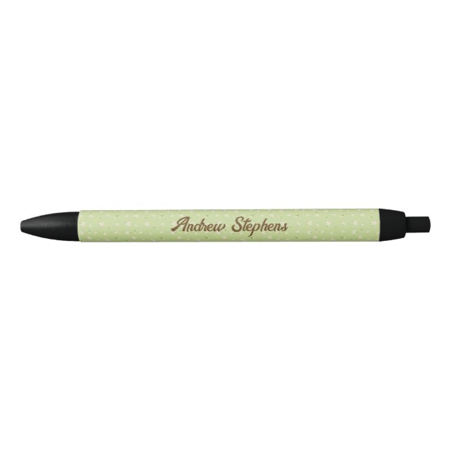 Lemon Flower Pattern Pen (Front)