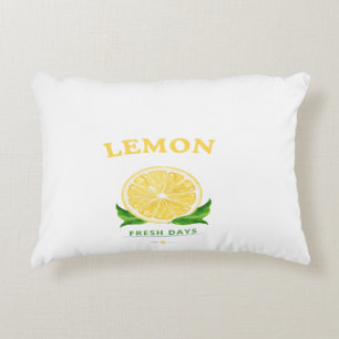 Lemon Fresh Days Accent Pillow