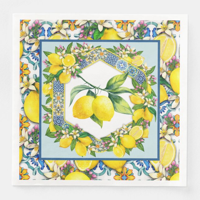 Lemon Fresh  Napkin (Front)