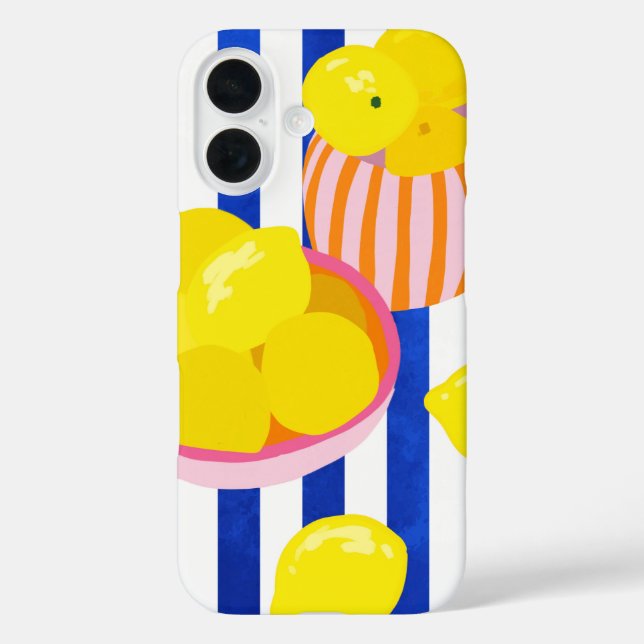 Lemon Freshness Case-Mate iPhone Case (Back)