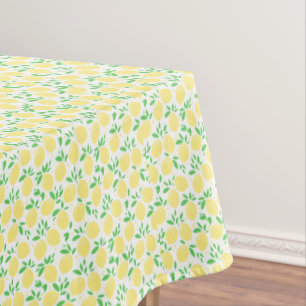 Lemon Fruit Citrus Rectangle Tablecloth