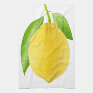 Lemon fruit kitchen towel