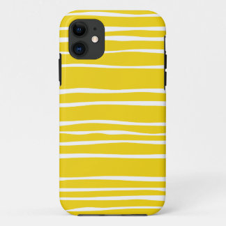 Lemon Funky Stripe Pattern iPhone 5/5S Case