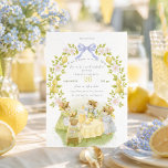 Lemon Garden with Mice Baby shower Invitation<br><div class="desc">A charming Lemon Garden collection featuring adorable watercolor mice making fresh lemonade among blooming lemon branches. This sweet and sunny design is perfect for baby showers and children’s birthday celebrations. The soft pastel palette and vintage-inspired illustrations create a warm, joyful atmosphere full of sunshine and sweetness. Ideal for creating a...</div>