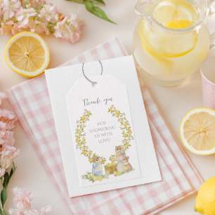 Lemon Garden with Mice Gift Tags