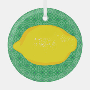 Lemon Glass Ornament