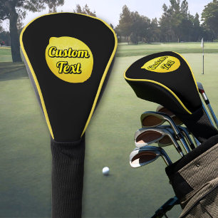 Lemon Golf Head Cover
