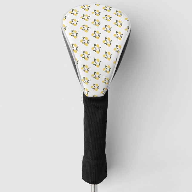 Lemon Golf Head Cover (Front)