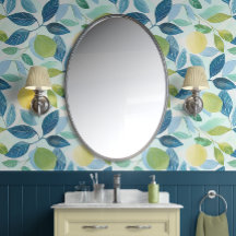 Lemon Grove Bliss - Blue, Green, Yellow - Organic 