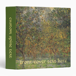 Lemon Grove in Bordighera by Claude Monet Binder