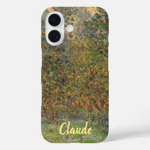 Lemon Grove in Bordighera by Claude Monet iPhone 16 Case