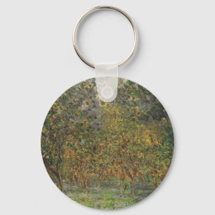 Lemon Grove in Bordighera by Claude Monet Keychain