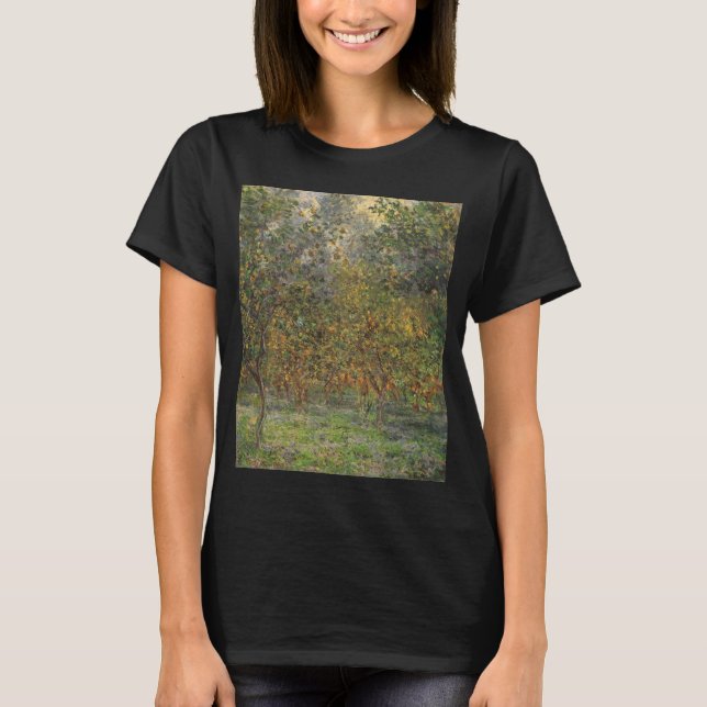 Lemon Grove in Bordighera by Claude Monet T-Shirt (Front)