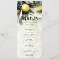 Lemon Grove | Modern Yellow & Green Summer Dinner
