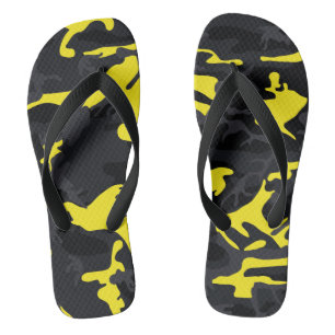 Lemon Highlights Camo Flip Flops