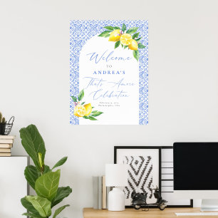 Lemon Italian Positano That's Amore Bridal Celeb Poster