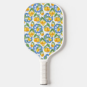 Lemon Italian print classic Amalfi coast Pickleball Paddle