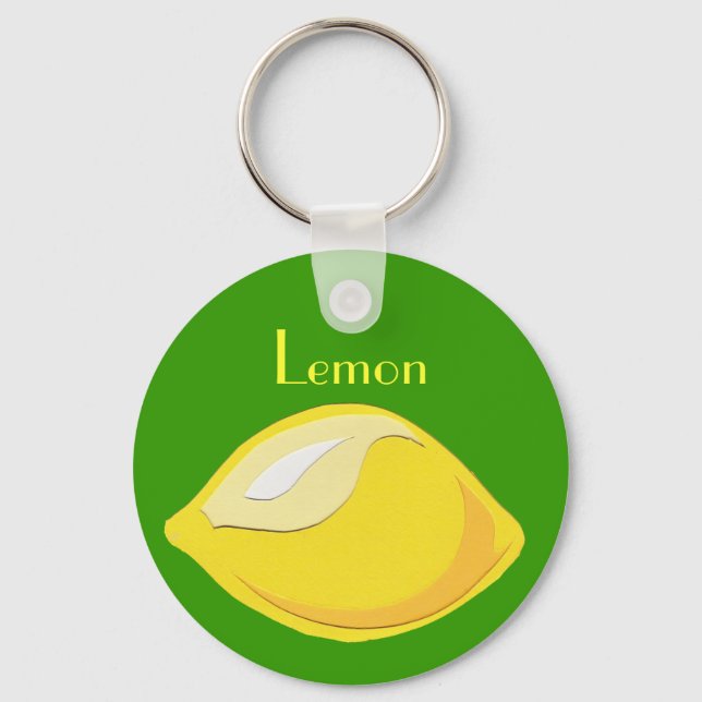 Lemon Keychain (Front)