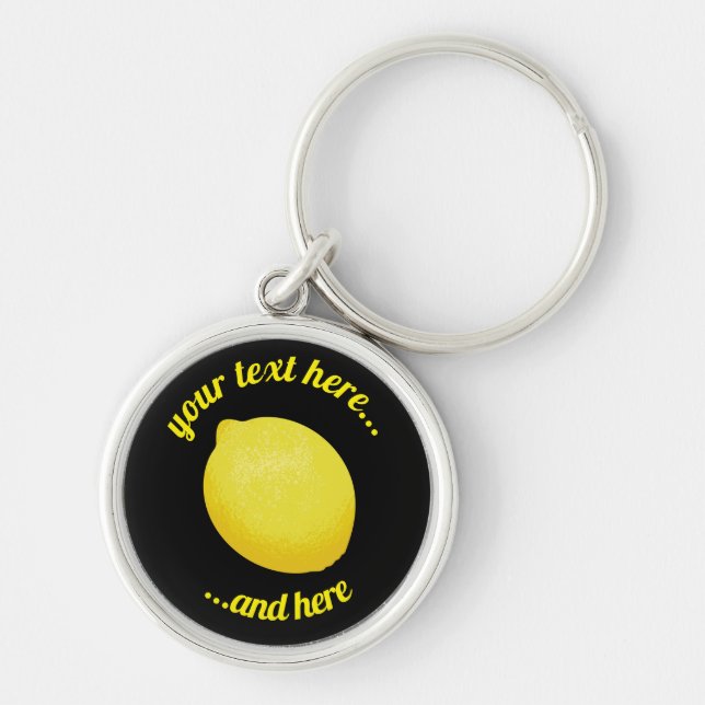 Lemon Keychain (Front)