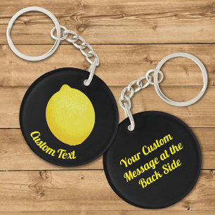 Lemon Keychain
