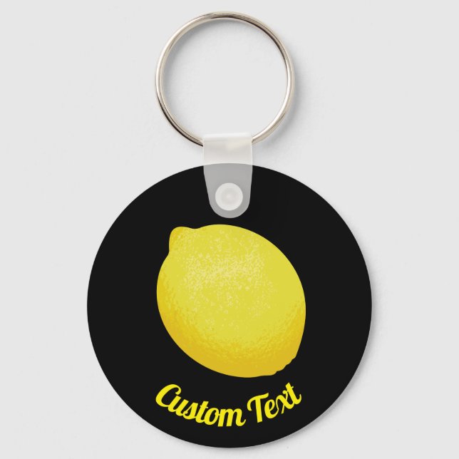 Lemon Keychain (Front)
