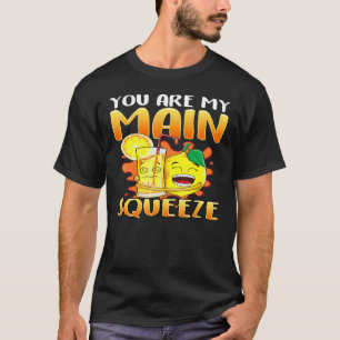 Lemon Lemonade Sour Lime Fruit Yellow T-Shirt