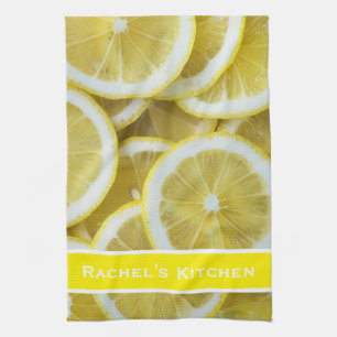 Lemon Lemons Kitchen Towels Towel