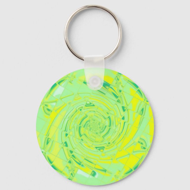 lemon-lime abomination key chain (Front)