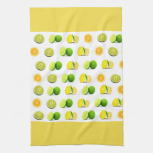 Lemon, Lime and Orange Kitchen Dishtowel Kitchen Towel