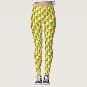 Lemon Lime Citrus Fruit Fruity Lemons n' Limes Leggings