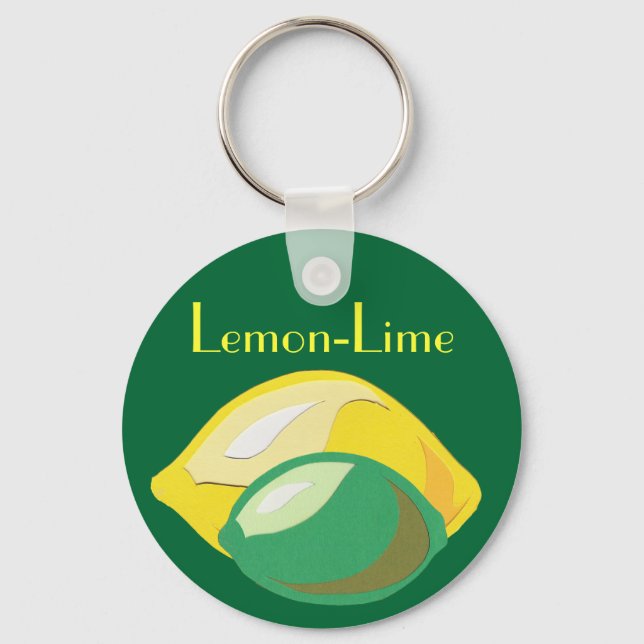 Lemon-Lime Keychain (Front)