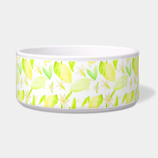 Lemon Lime Lovely Pet Bowl