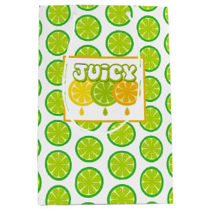 Lemon Lime Orange Fruit Gift Bag