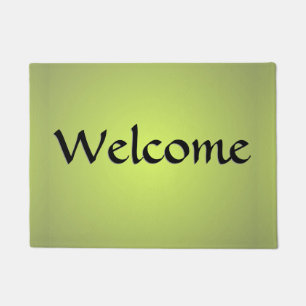 Lemon Lime Welcome Mat