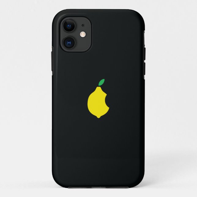 Lemon logo iphone case (Back)