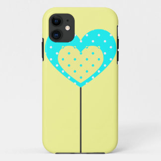 LEMON LOLLIPOP HEART PHONE CASE