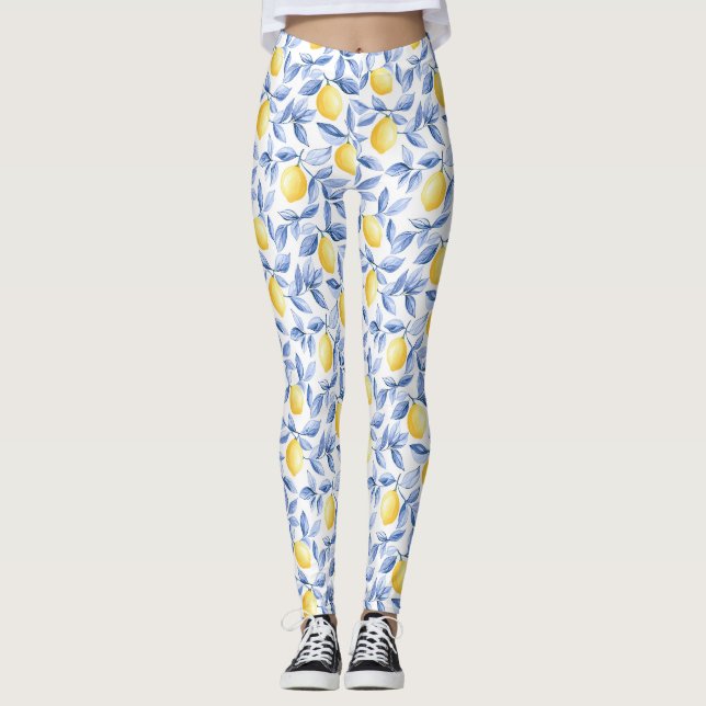 Lemon Lover Leggings (Front)