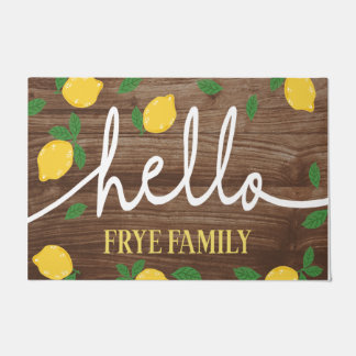 Lemon Lover Mat Gift, Best Housewarming