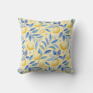 Lemon Lover Throw Pillow