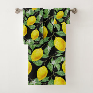 Lemon Lush Bath Towel Set