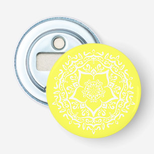 Lemon Mandala Bottle Opener