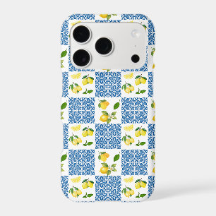 Lemon Mediterranean French Country Tile Pattern
