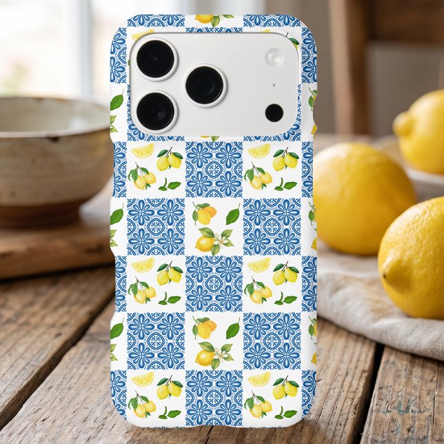 Lemon Mediterranean French Country Tile Pattern (Creator Uploaded)