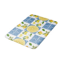 Lemon Mediterranean French Country Tile Pattern